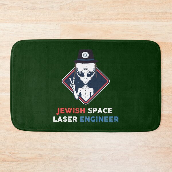 Item preview, Jewish Space Laser Engineer - FUNNY JEWISH ALIEN     designed and sold by CeridwenAzuras.