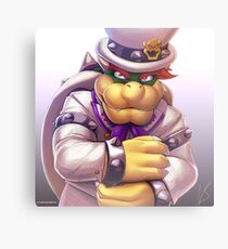 Dapper Bowser Metal Print