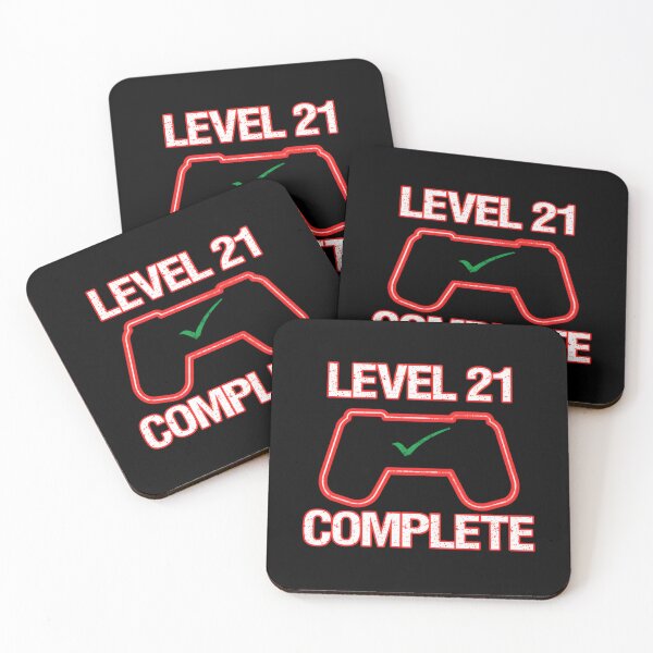 Item preview, 21st Birthday Present Level 21 Complete Computer Video Game Funny Gamer Gifts  Essential T-Sh designed and sold by pengayuhaw.