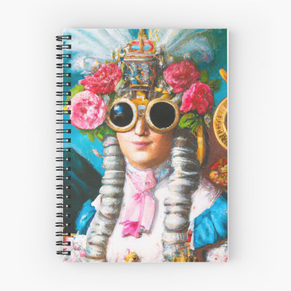 Item preview, Unusual Altered Steampunk Portrait Painting with Goggles ( Steampunk ) designed and sold by RadRococo.