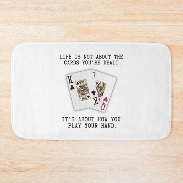 Item preview, Inspirational Saying Playing Cards Poker Quote designed and sold by CreatDifference.