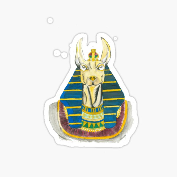 Anubis Francis Sticker