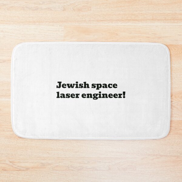 Item preview, jewish space laser engineer designed and sold by CeridwenAzuras.