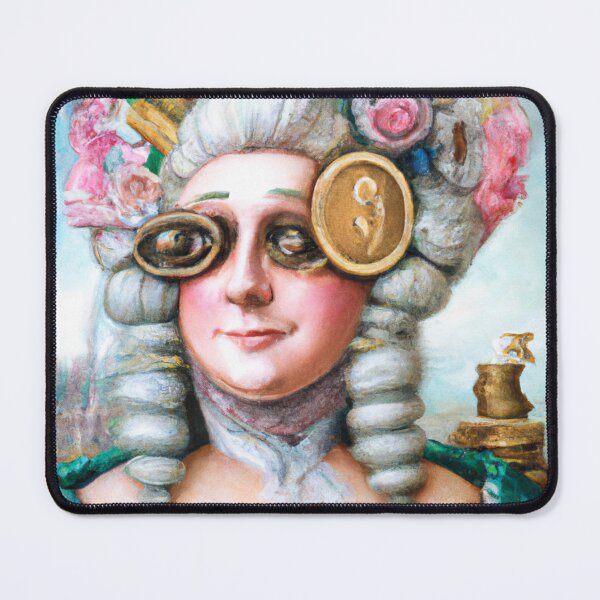 Item preview, Unusual Altered Steampunk Portrait Painting with Goggles ( Steampunk ) designed and sold by RadRococo.
