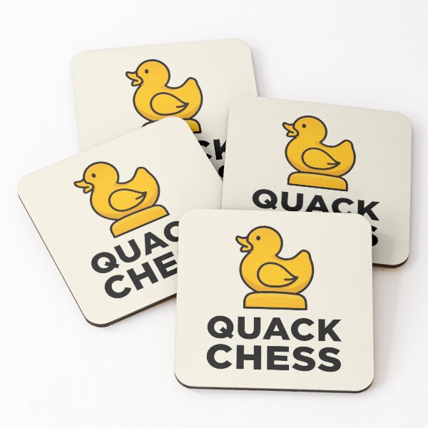 Item preview, Quack chess - white designed and sold by itisjakob.