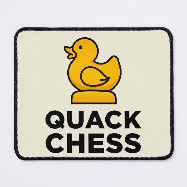Item preview, Quack chess - white designed and sold by itisjakob.
