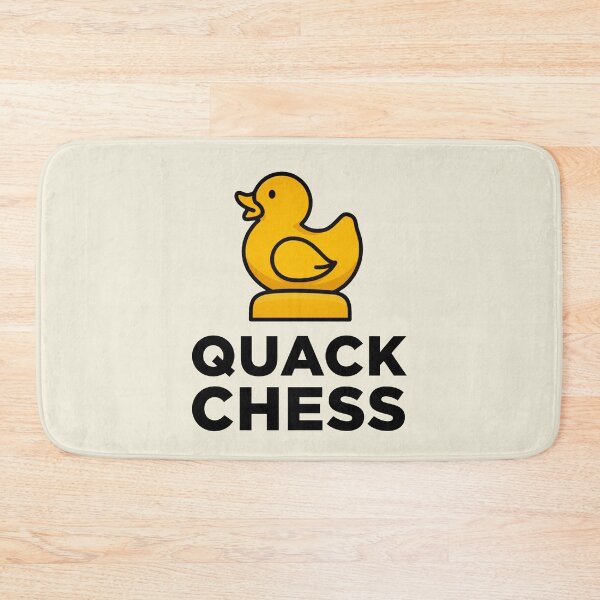 Item preview, Quack chess - white designed and sold by itisjakob.