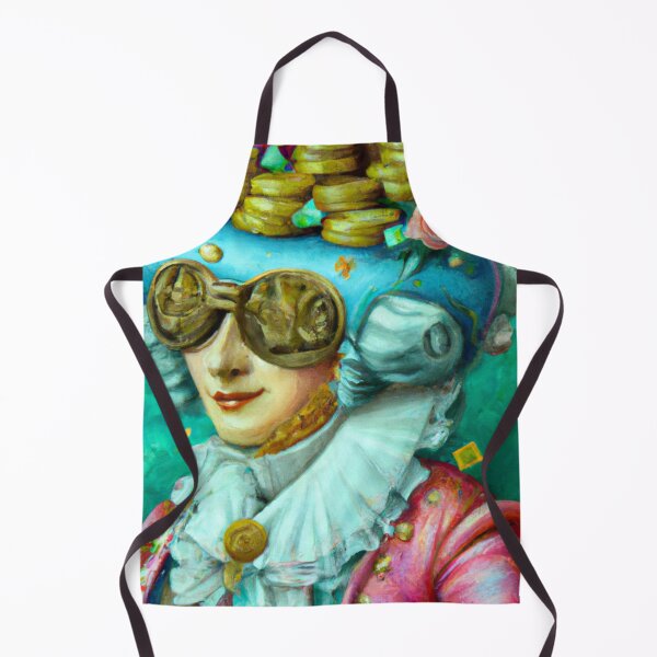 Item preview, Unusual Altered Steampunk Portrait Painting with Goggles ( Steampunk ) designed and sold by RadRococo.