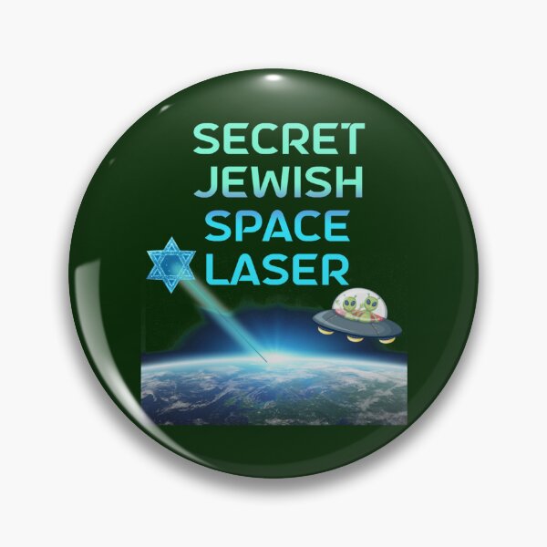 Item preview, Jewish Space Laser Funny Trending Secret         designed and sold by CeridwenAzuras.