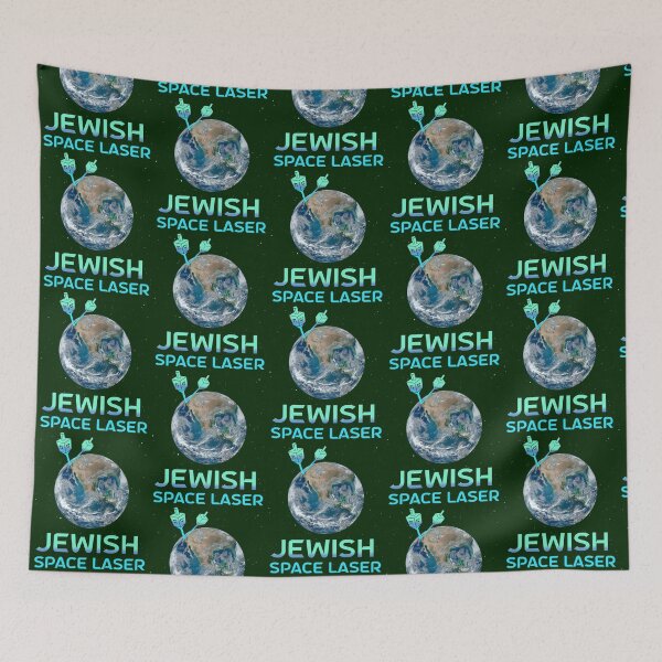 Item preview, Jewish Space Laser Funny Trending Secret     designed and sold by CeridwenAzuras.