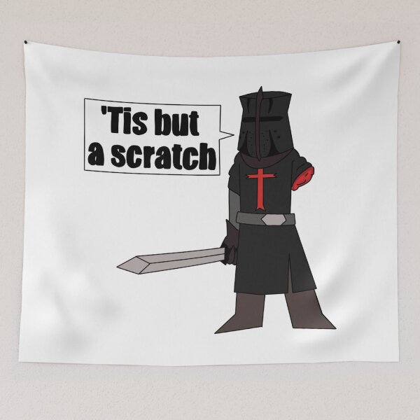 Item preview, 'Tis but a Scratch designed and sold by BendersBigStore.