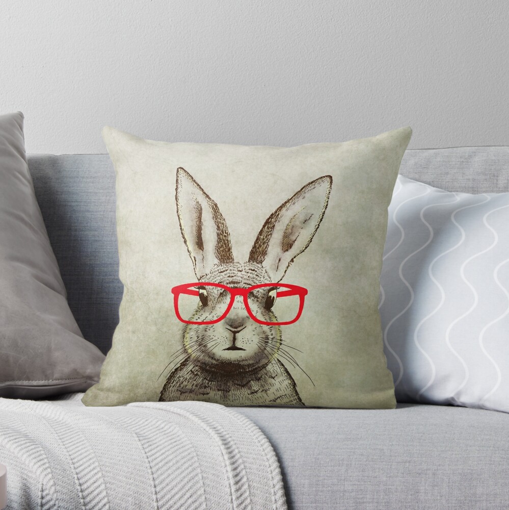 rabbit shaped pillow