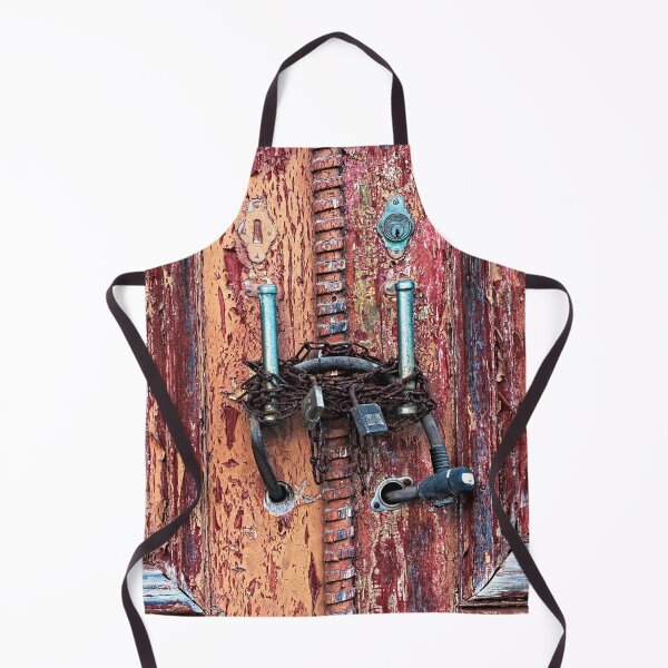 Item preview, Locked Weathered Wooden Door  designed and sold by worldways.