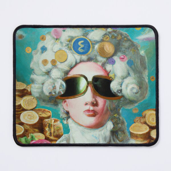 Item preview, Unusual Altered Steampunk Portrait Painting with Goggles ( Steampunk ) designed and sold by RadRococo.