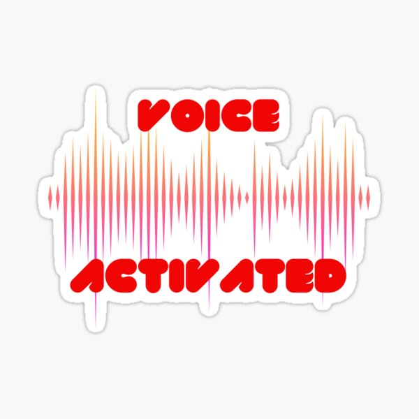 Vista previa del artículo con la obra «Activación activada por voz», diseñado y vendido por YouBeeVintage.