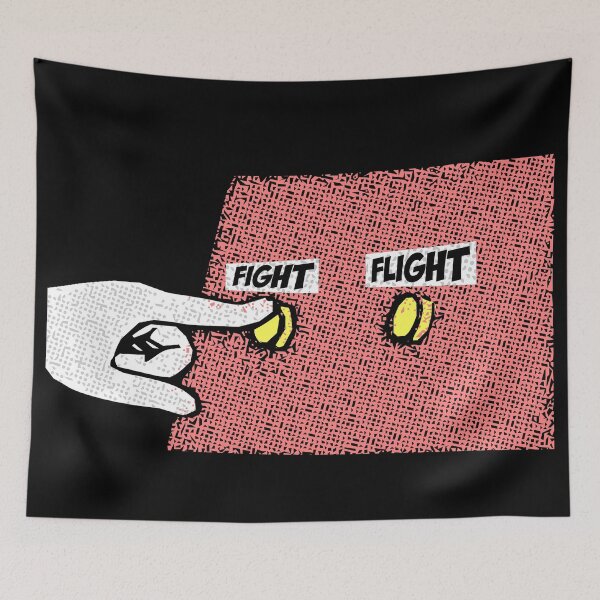 Item preview, Fight or Flight! designed and sold by kubranurgullu.