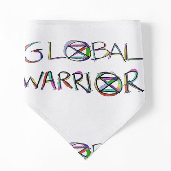 Global Warrior design Pet Bandana