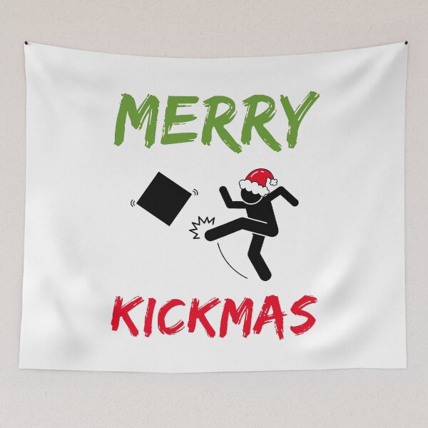 Item preview, Merry Kickmas : Merry Kickmas funny : Merry Kickmas - Santa KickBoxing designed and sold by MokonoKokoro.