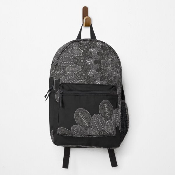 Item preview, Grey dot mandala designed and sold by DomaDoma.