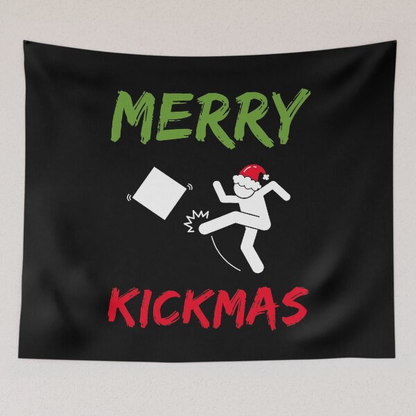 Item preview, Merry Kickmas : Merry Kickmas funny : Merry Kickmas - Santa KickBoxing designed and sold by MokonoKokoro.