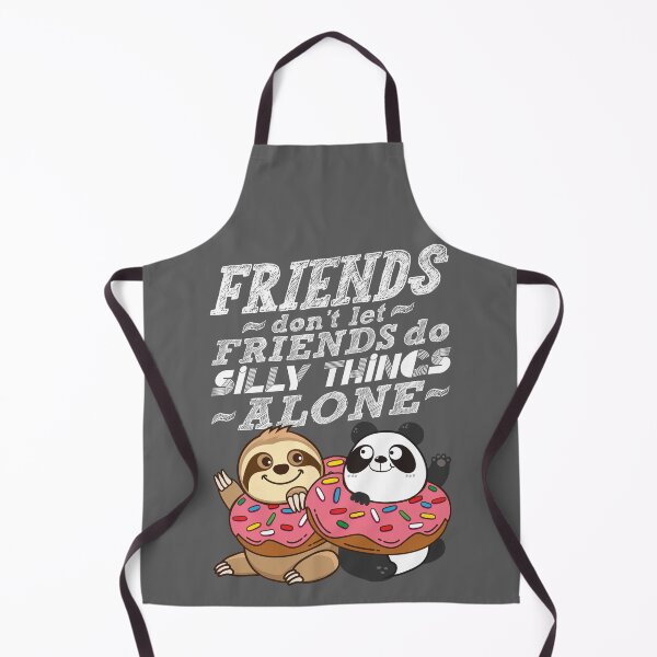Item preview, Sloth Panda - Friends Don't Let Friends Do Silly Thing Alone designed and sold by plushism.