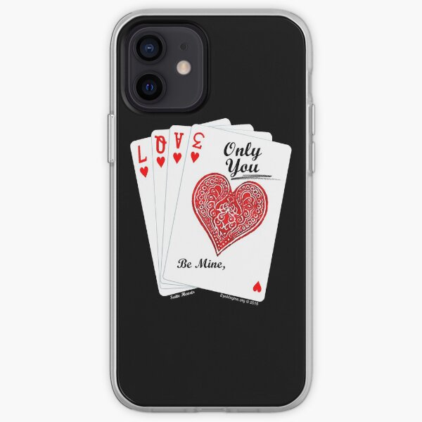 Suite Hearts iPhone Soft Case