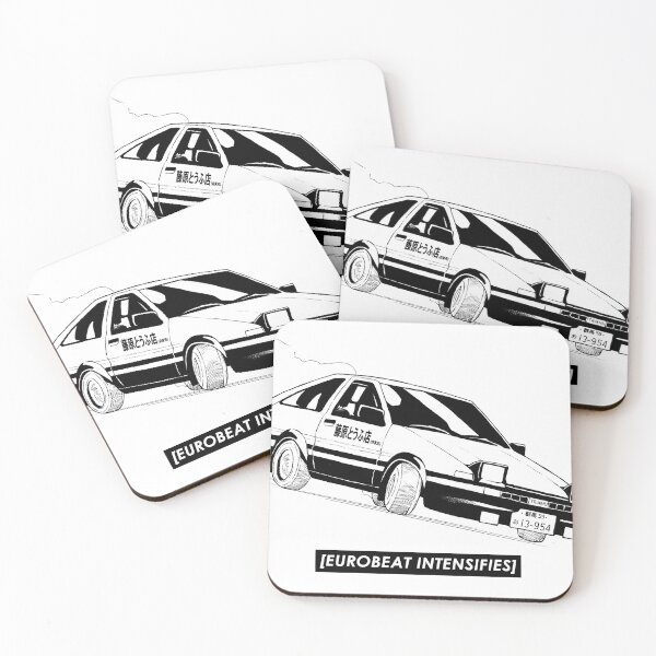 Item preview, Eurobeat Intensifies AE86 Kansei Dorifto Initial D Car designed and sold by bakayaro.