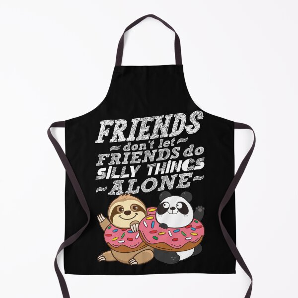 Item preview, Sloth Panda - Friends Don't Let Friends Do Silly Thing Alone designed and sold by plushism.