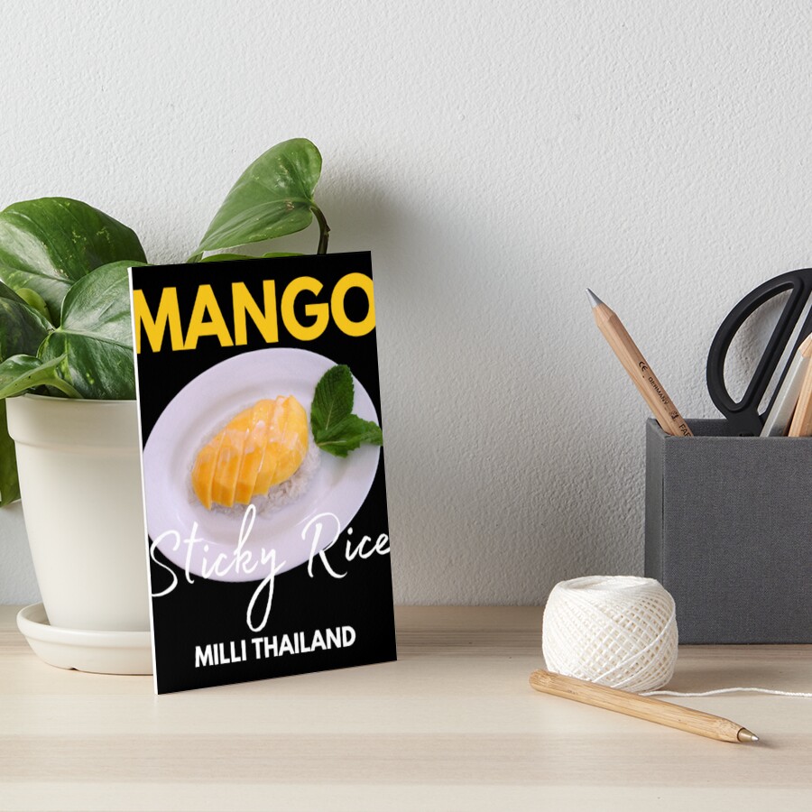 "Mango Sticky Rice Milli Thailand Summer Food Lover I Lover Thailand