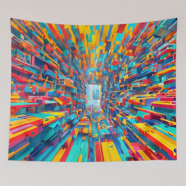 Item preview, 4th Dimensional Corridor designed and sold by Binary-Ko.