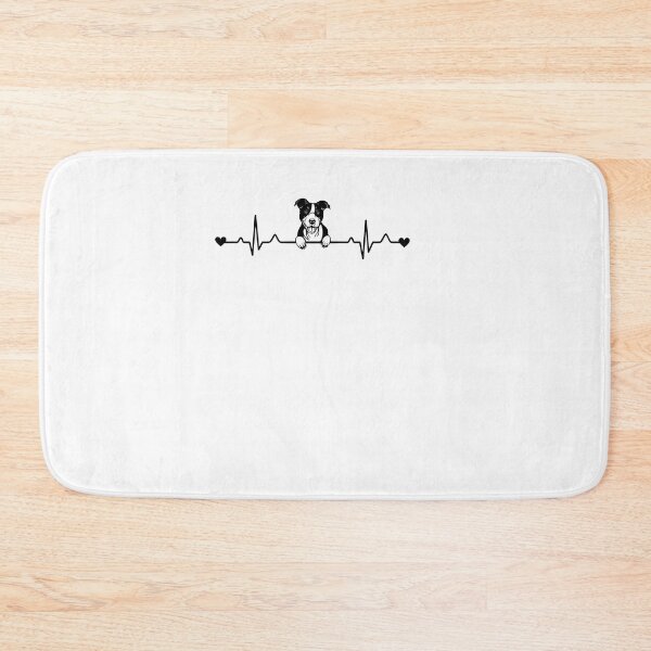 Item preview, American Staffordshire Heartbeat Puls EkG designed and sold by 1681830934131.