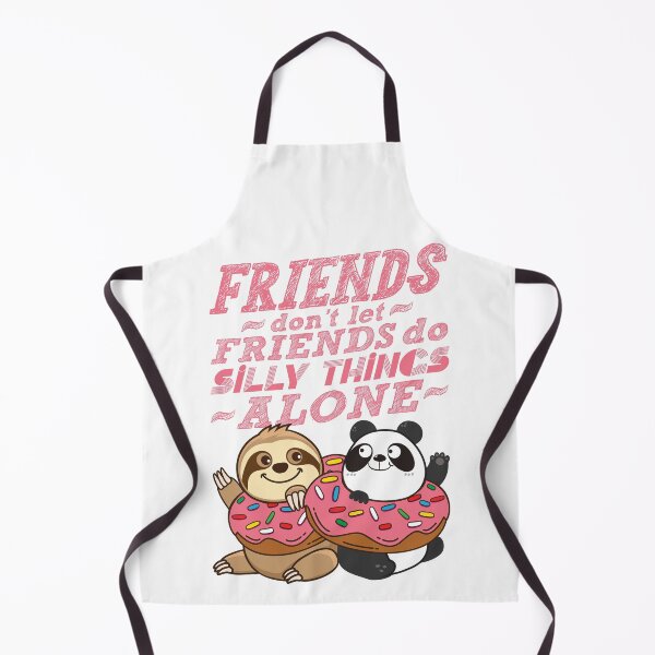 Item preview, Sloth Panda - Friends Don't Let Friends Do Silly Thing Alone designed and sold by plushism.