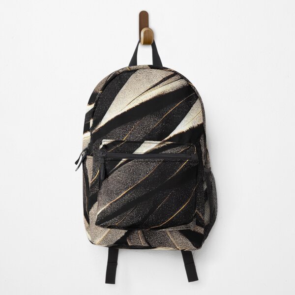 Item preview, Textured black-gold leaves pattern designed and sold by AppleElf.