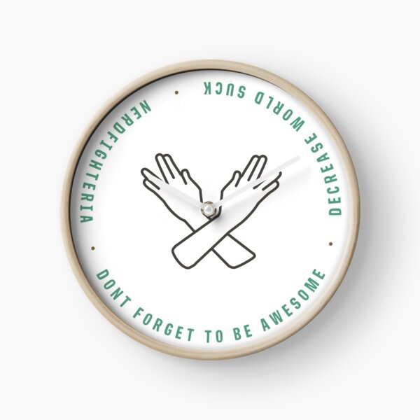DFTBA - Nerdfighter Clock