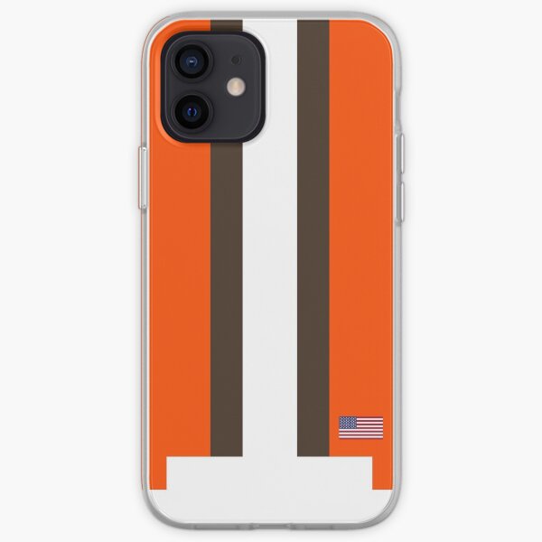 Cleveland Helmet Stripe iPhone Soft Case