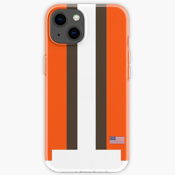 Cleveland Helmet Stripe iPhone Soft Case