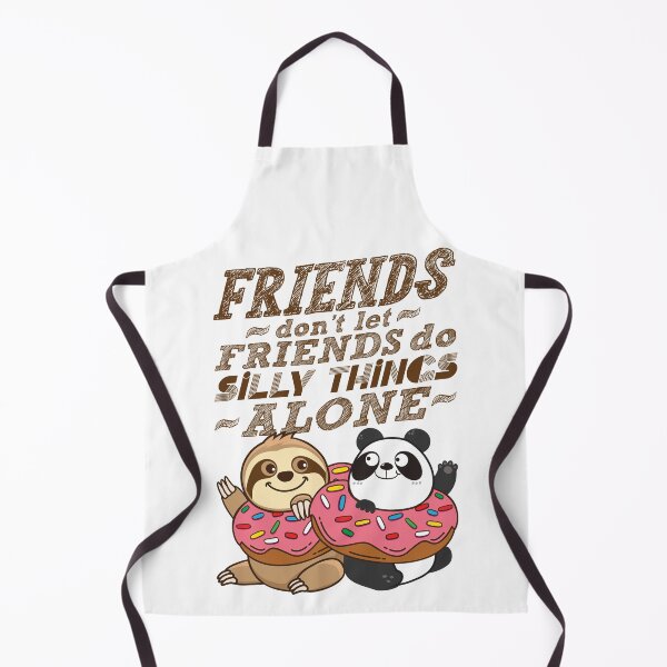 Item preview, Sloth Panda - Friends Don't Let Friends Do Silly Thing Alone designed and sold by plushism.