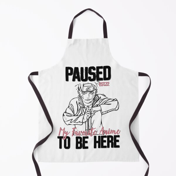 Item preview, PAUSED MY FAVORITE ANIME TO BE HERE designed and sold by GAADesignz.