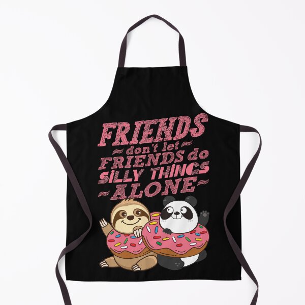 Item preview, Sloth Panda - Friends Don't Let Friends Do Silly Thing Alone designed and sold by plushism.