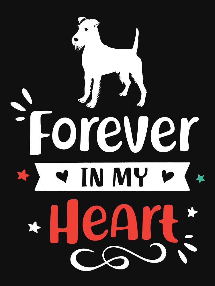 Thumbnail 7 of 7, Essential T-Shirt, Irish Terrier Forever In My Heart designed and sold by 1681830934131.