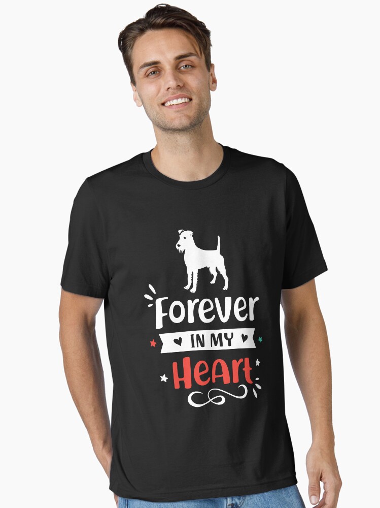 Thumbnail 1 of 7, Essential T-Shirt, Irish Terrier Forever In My Heart designed and sold by 1681830934131.