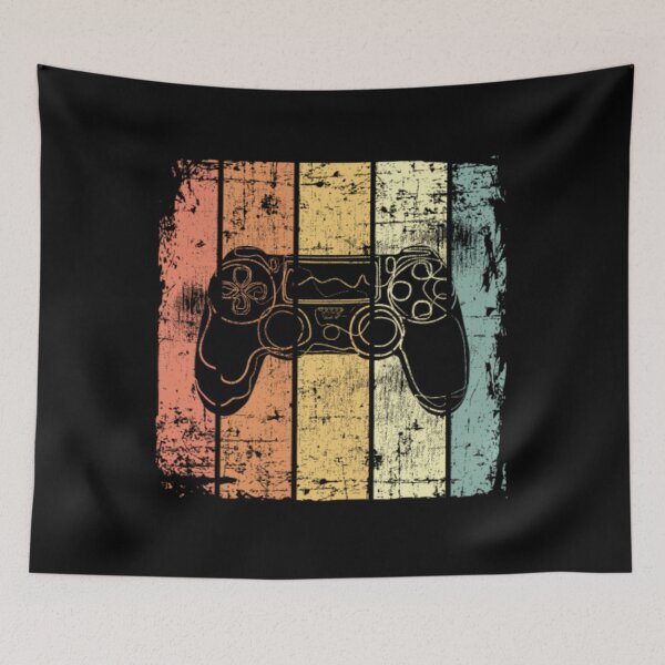 Artikelvorschau, Gaming-Vintage-Controller-Gamer entworfen und verkauft von hayallcascoes.