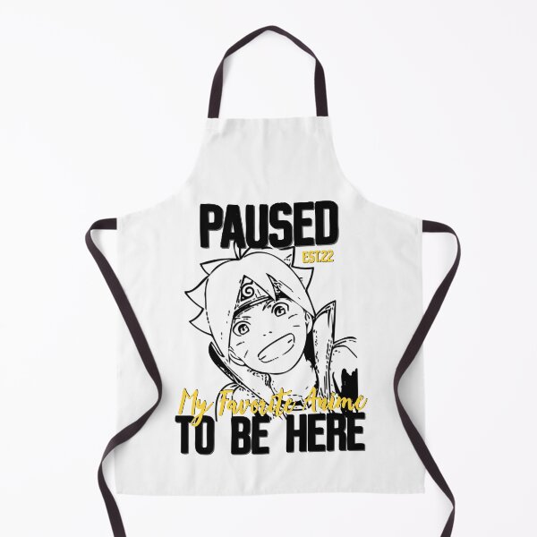 Item preview, PAUSED MY FAVORITE ANIME TO BE HERE designed and sold by GAADesignz.