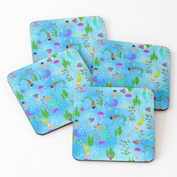 Item preview, Merboys Under The Sea designed and sold by MerryMakewell.