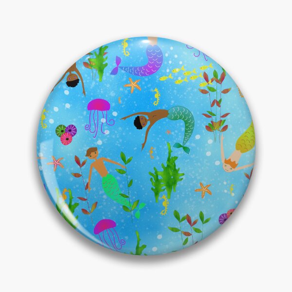 Item preview, Merboys Under The Sea designed and sold by MerryMakewell.