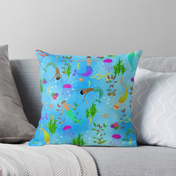 Item preview, Merboys Under The Sea designed and sold by MerryMakewell.