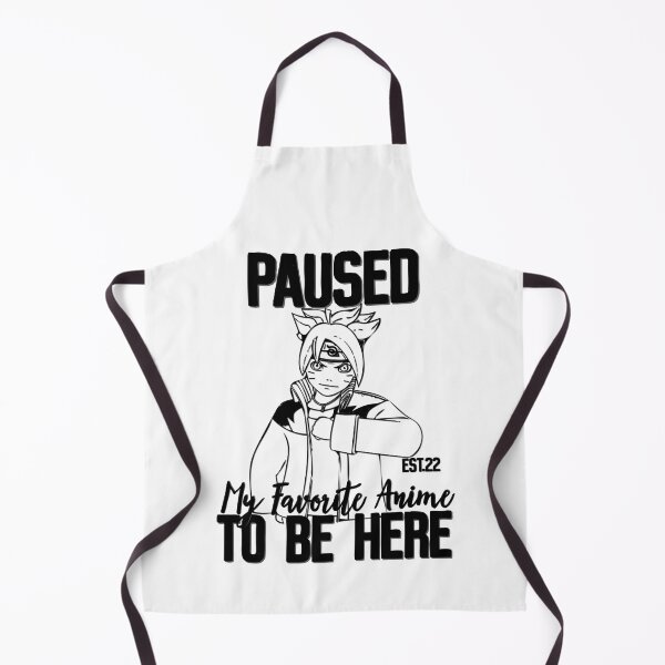 Item preview, PAUSED MY FAVORITE ANIME TO BE HERE designed and sold by GAADesignz.