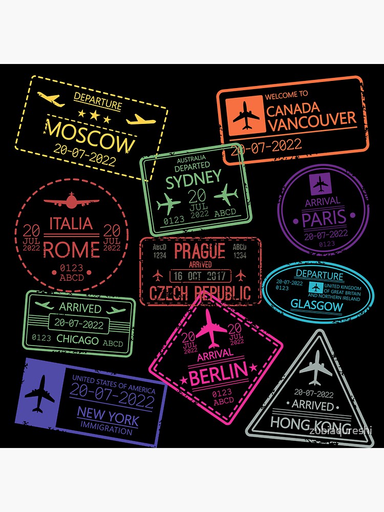 Thumbnail 3 of 3, Sticker, travelling designed and sold by zubiaqureshi.