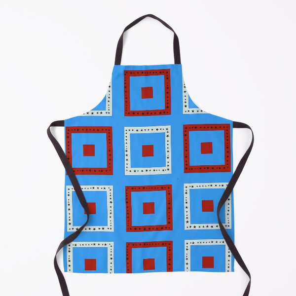 Item preview, Red and blue charm square. Geometric bedding designed and sold by Lucia85.