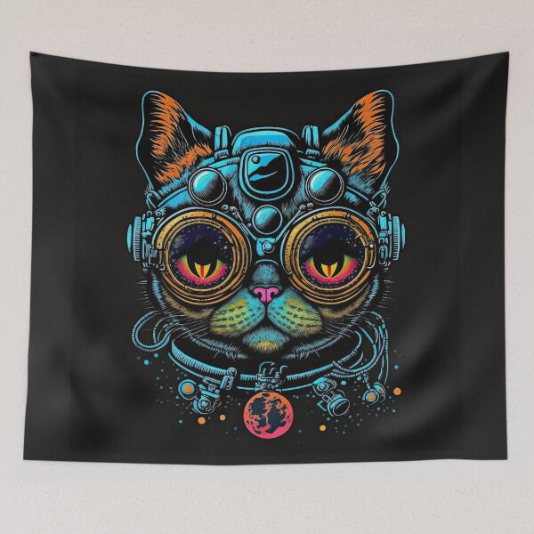 Item preview, Digital artwork of a cartoon figure on a black background designed and sold by ArtlantisSyn.